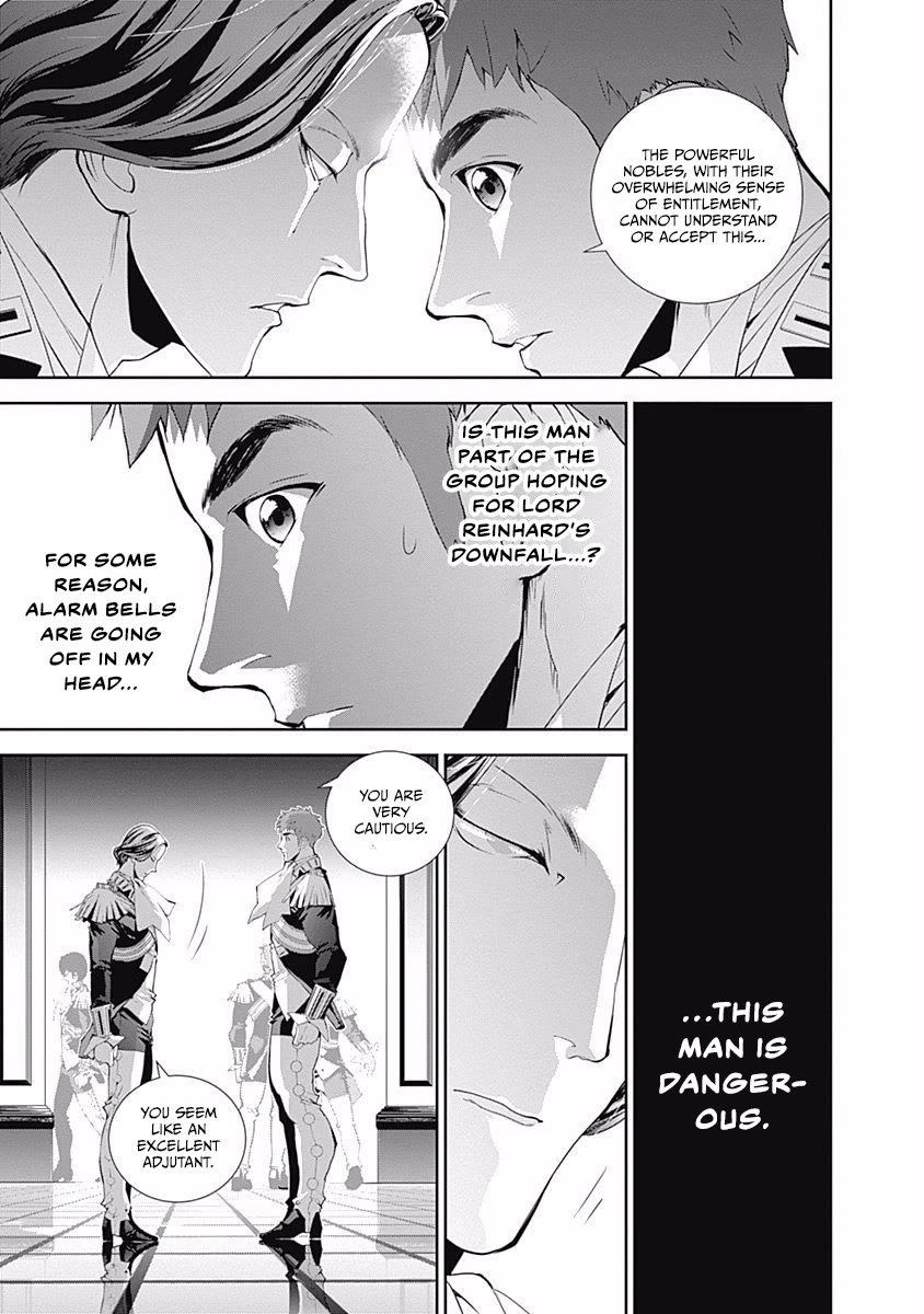 Ginga Eiyuu Densetsu (FUJISAKI Ryu) Chapter 63 page 18 - Chapter 63: Commodore Yang Wen-Li - Capital Planet Heinessen: The Patriotic Knight Corps (Part III) & Imperial Fleet Admiral Reinhard von Lohengramm - Capital Planet Odin: Paul von Oberstein
