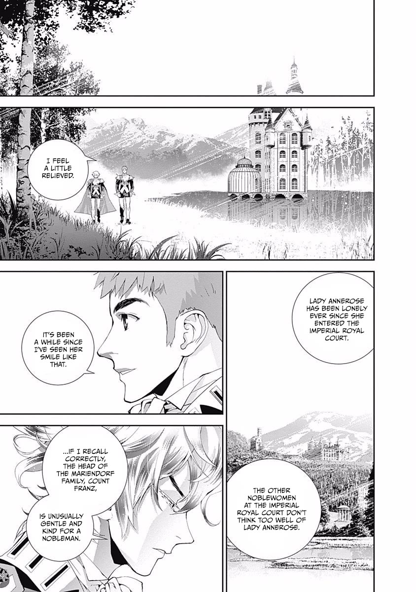 Ginga Eiyuu Densetsu (FUJISAKI Ryu) Chapter 64 page 15 - Chapter 64: Imperial Fleet Admiral Reinhard von Lohengramm - Capital Planet Odin: Beenemünde's Assassin?