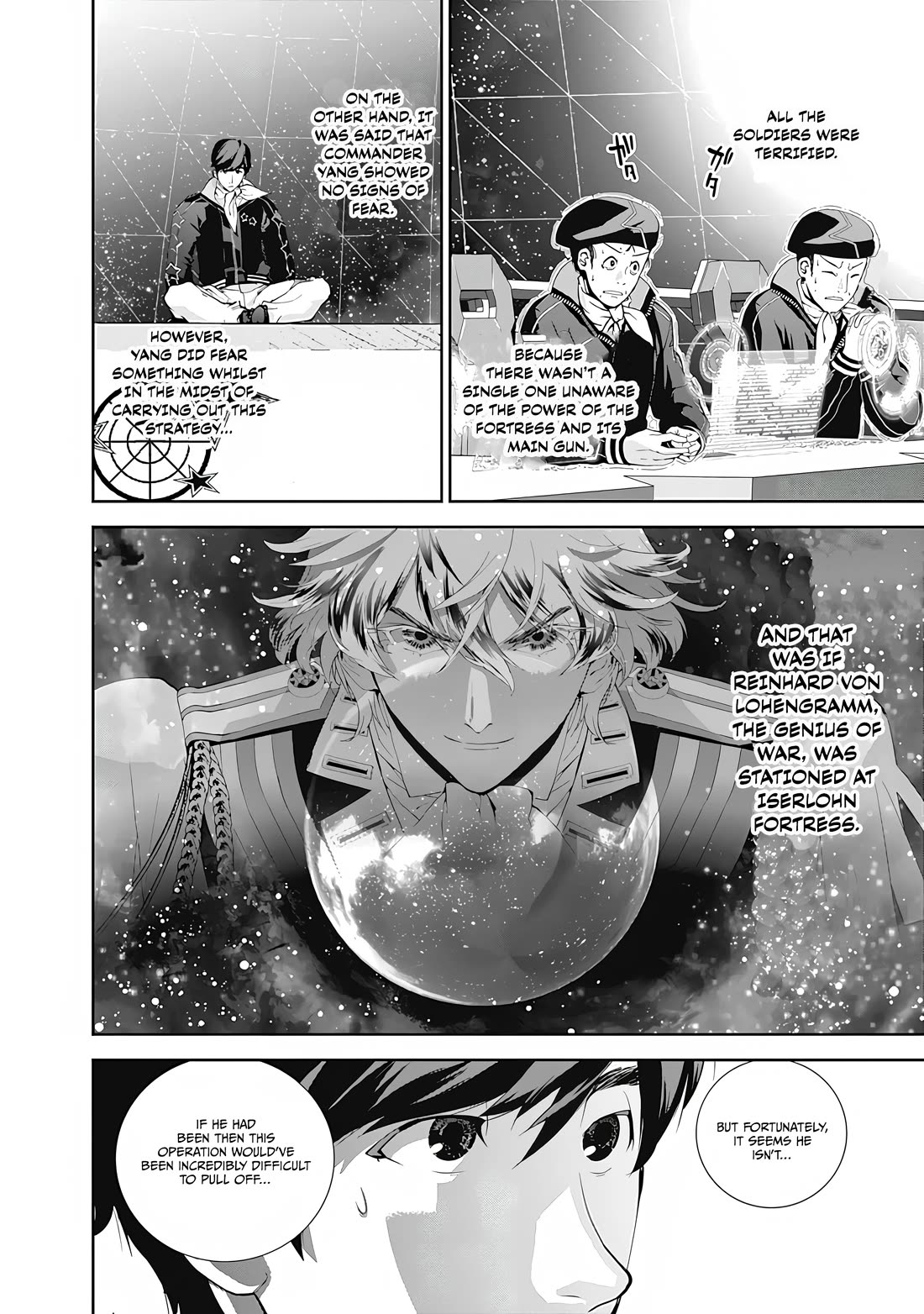 Ginga Eiyuu Densetsu (FUJISAKI Ryu) Chapter 67 page 14 - Chapter 67: Rear Admiral Yang Wen-Li - Iserlohn Corridor: The Capture of Iserlohn Fortress (Part III)