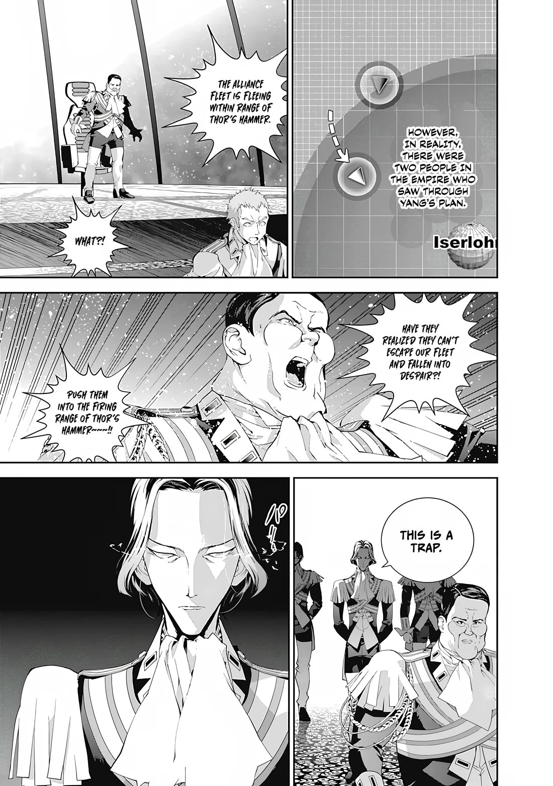 Ginga Eiyuu Densetsu (FUJISAKI Ryu) Chapter 67 page 15 - Chapter 67: Rear Admiral Yang Wen-Li - Iserlohn Corridor: The Capture of Iserlohn Fortress (Part III)