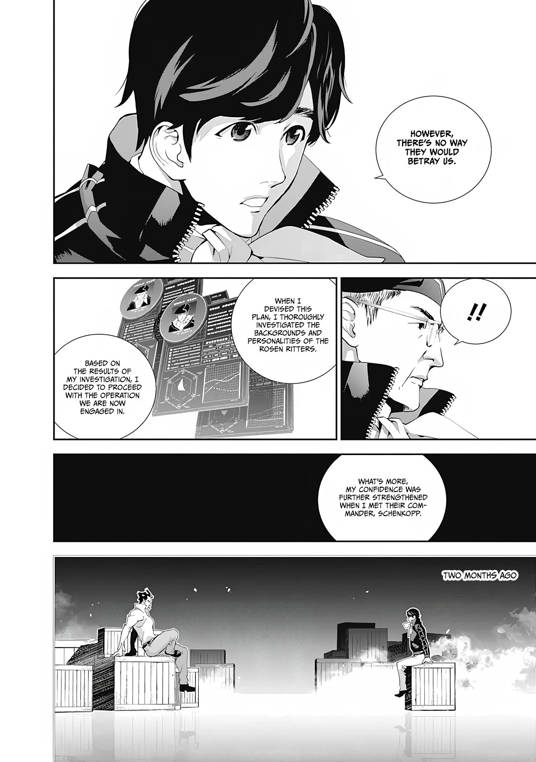 Ginga Eiyuu Densetsu (FUJISAKI Ryu) Chapter 67 page 8 - Chapter 67: Rear Admiral Yang Wen-Li - Iserlohn Corridor: The Capture of Iserlohn Fortress (Part III)