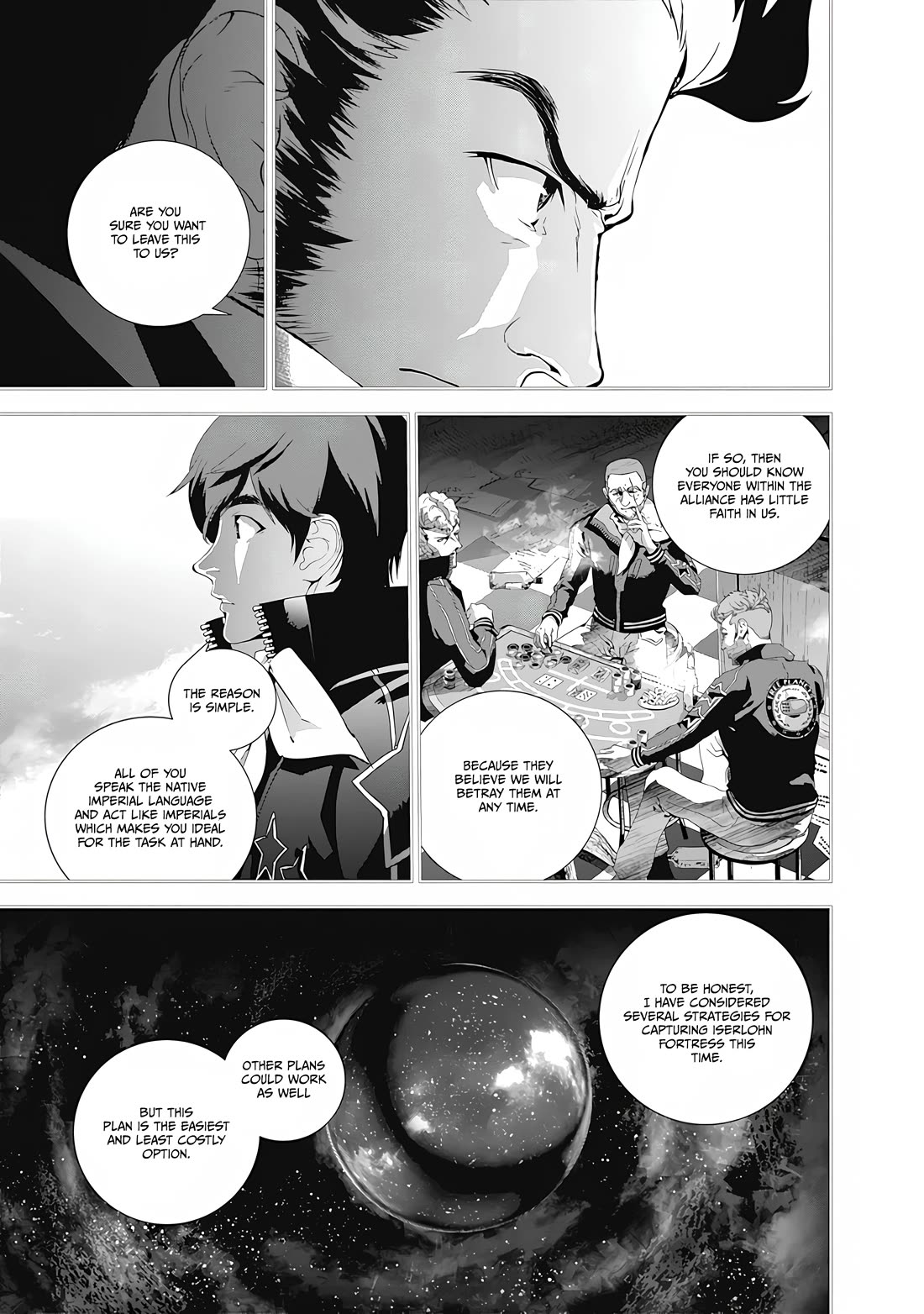 Ginga Eiyuu Densetsu (FUJISAKI Ryu) Chapter 67 page 9 - Chapter 67: Rear Admiral Yang Wen-Li - Iserlohn Corridor: The Capture of Iserlohn Fortress (Part III)