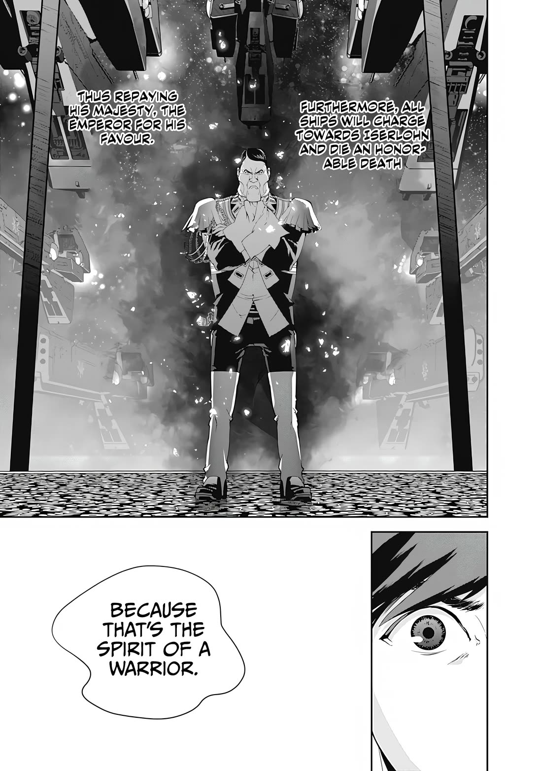 Ginga Eiyuu Densetsu (FUJISAKI Ryu) Chapter 68 page 10 - Chapter 68: Rear Admiral Yang Wen-li - Iserlohn Corridor: The Capture of Iserlohn Fortress (Part IV)