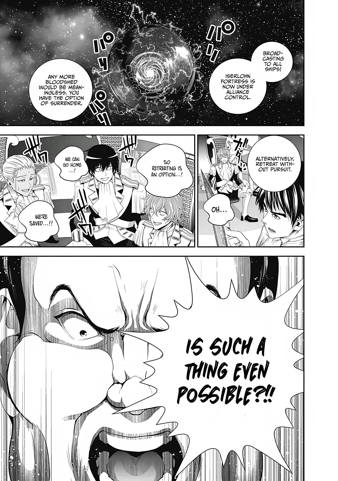 Ginga Eiyuu Densetsu (FUJISAKI Ryu) Chapter 68 page 8 - Chapter 68: Rear Admiral Yang Wen-li - Iserlohn Corridor: The Capture of Iserlohn Fortress (Part IV)