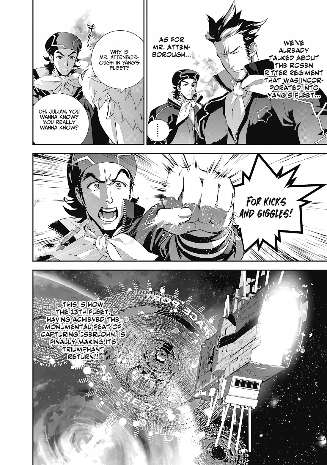 Ginga Eiyuu Densetsu (FUJISAKI Ryu) Chapter 69 page 15 - Chapter 69: Rear Admiral Yang Wen-li – Capital Planet Heinessen: A Hero’s Triumphant Return