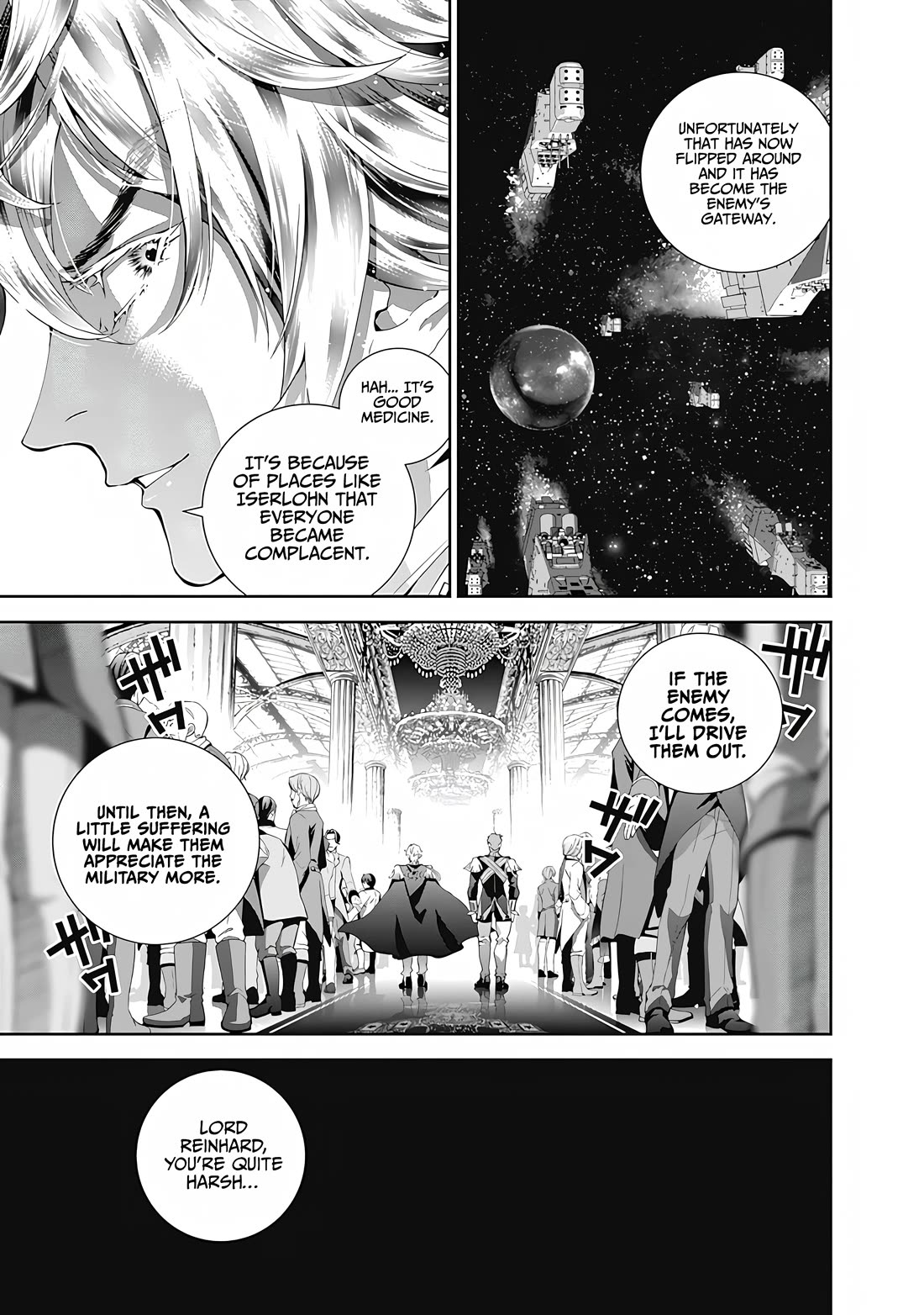Ginga Eiyuu Densetsu (FUJISAKI Ryu) Chapter 69 page 6 - Chapter 69: Rear Admiral Yang Wen-li – Capital Planet Heinessen: A Hero’s Triumphant Return