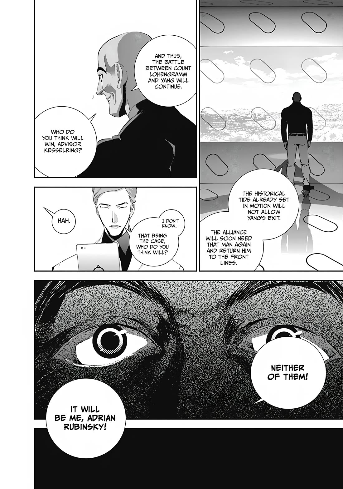 Ginga Eiyuu Densetsu (FUJISAKI Ryu) Chapter 70 page 13 - Chapter 70: Rear Admiral Yang Wen-li – Capital Planet Heinessen: Retiring from Military Service