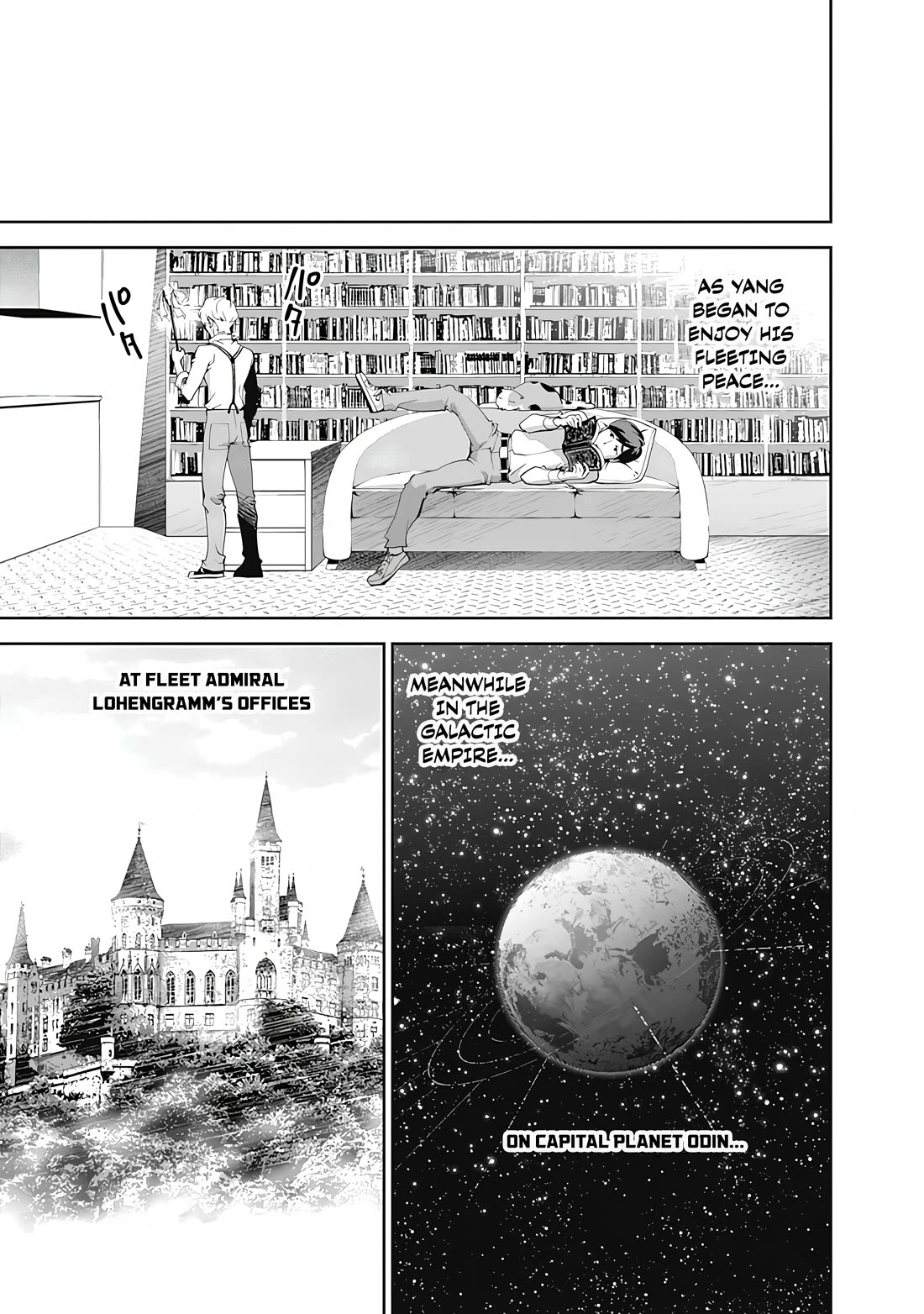 Ginga Eiyuu Densetsu (FUJISAKI Ryu) Chapter 70 page 14 - Chapter 70: Rear Admiral Yang Wen-li – Capital Planet Heinessen: Retiring from Military Service