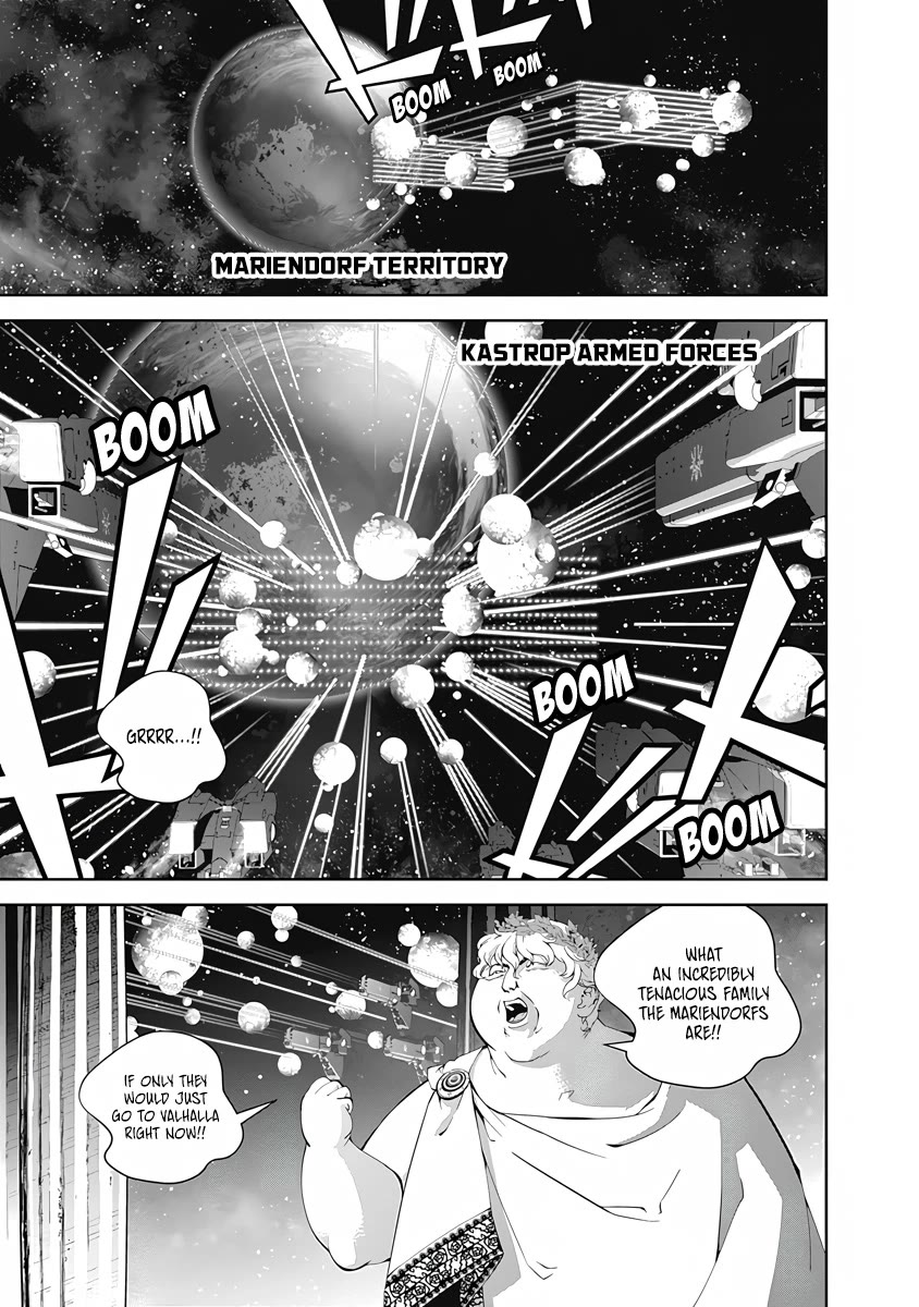Ginga Eiyuu Densetsu (FUJISAKI Ryu) Chapter 71 page 14 - Chapter 71: Rear Admiral Siegfried Kircheis – The Kastrop Duchy: The Kastrop Rebellion (Part I)