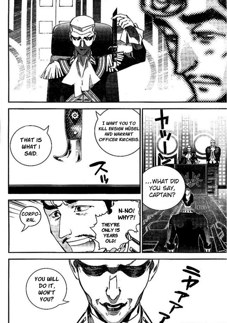 Ginga Eiyuu Densetsu (FUJISAKI Ryu) Chapter 8 page 11 - Chapter 8 : Ensign Reinhard von MÃ¼sel's First Mission