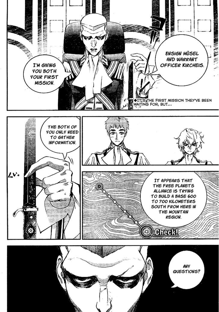 Ginga Eiyuu Densetsu (FUJISAKI Ryu) Chapter 8 page 2 - Chapter 8 : Ensign Reinhard von MÃ¼sel's First Mission