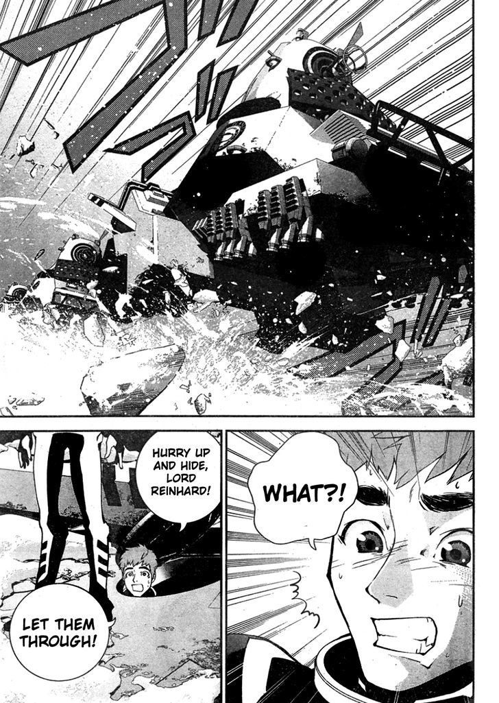 Ginga Eiyuu Densetsu (FUJISAKI Ryu) Chapter 9 page 18 - Chapter 9 : Ensign Reinhard von MÃ¼sel - Planet Kapche-Lanka - Encounter Battle,...