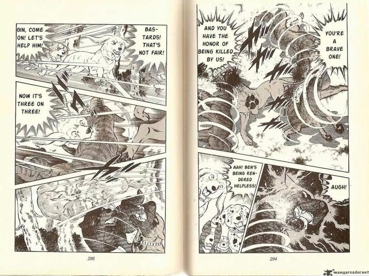 Ginga Nagareboshi Gin Chapter 4.2 page 14 - Vol.4 Chapter 2: Demon Dogs! The Three Brothers of Kai