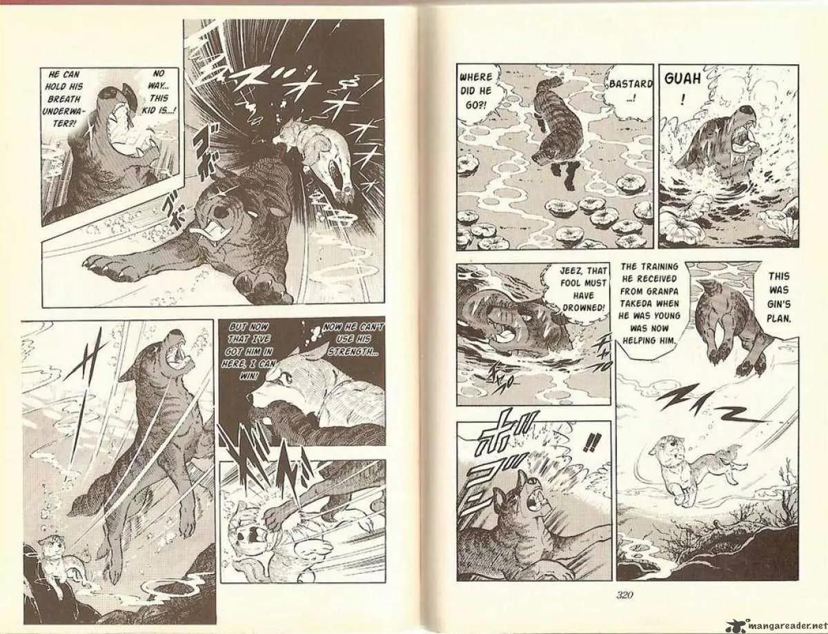 Ginga Nagareboshi Gin Chapter 4.2 page 27 - Vol.4 Chapter 2: Demon Dogs! The Three Brothers of Kai
