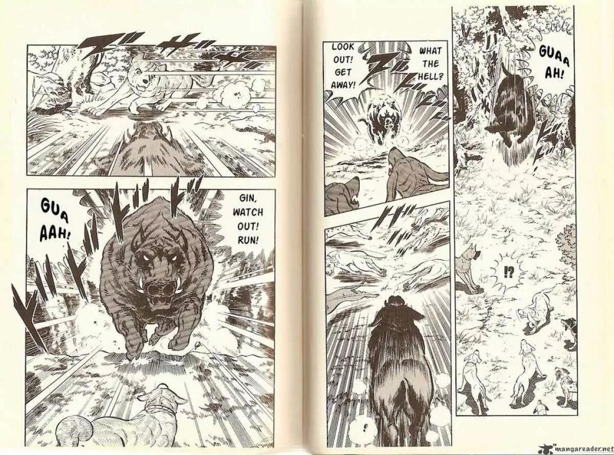 Ginga Nagareboshi Gin Chapter 4.2 page 3 - Vol.4 Chapter 2: Demon Dogs! The Three Brothers of Kai