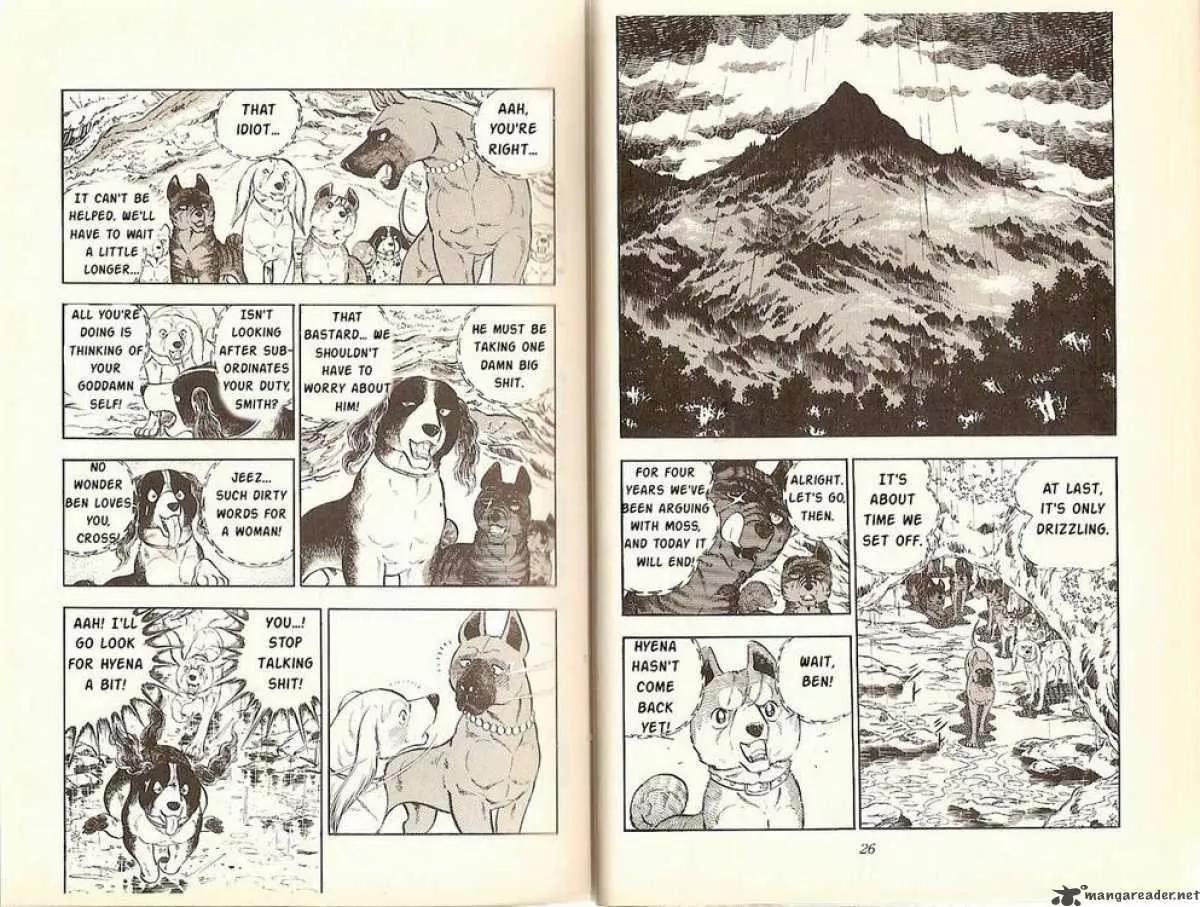 Ginga Nagareboshi Gin Chapter 4.3 page 9 - Vol.4 Chapter 3: Moss, the Chief of Kasumi Dake
