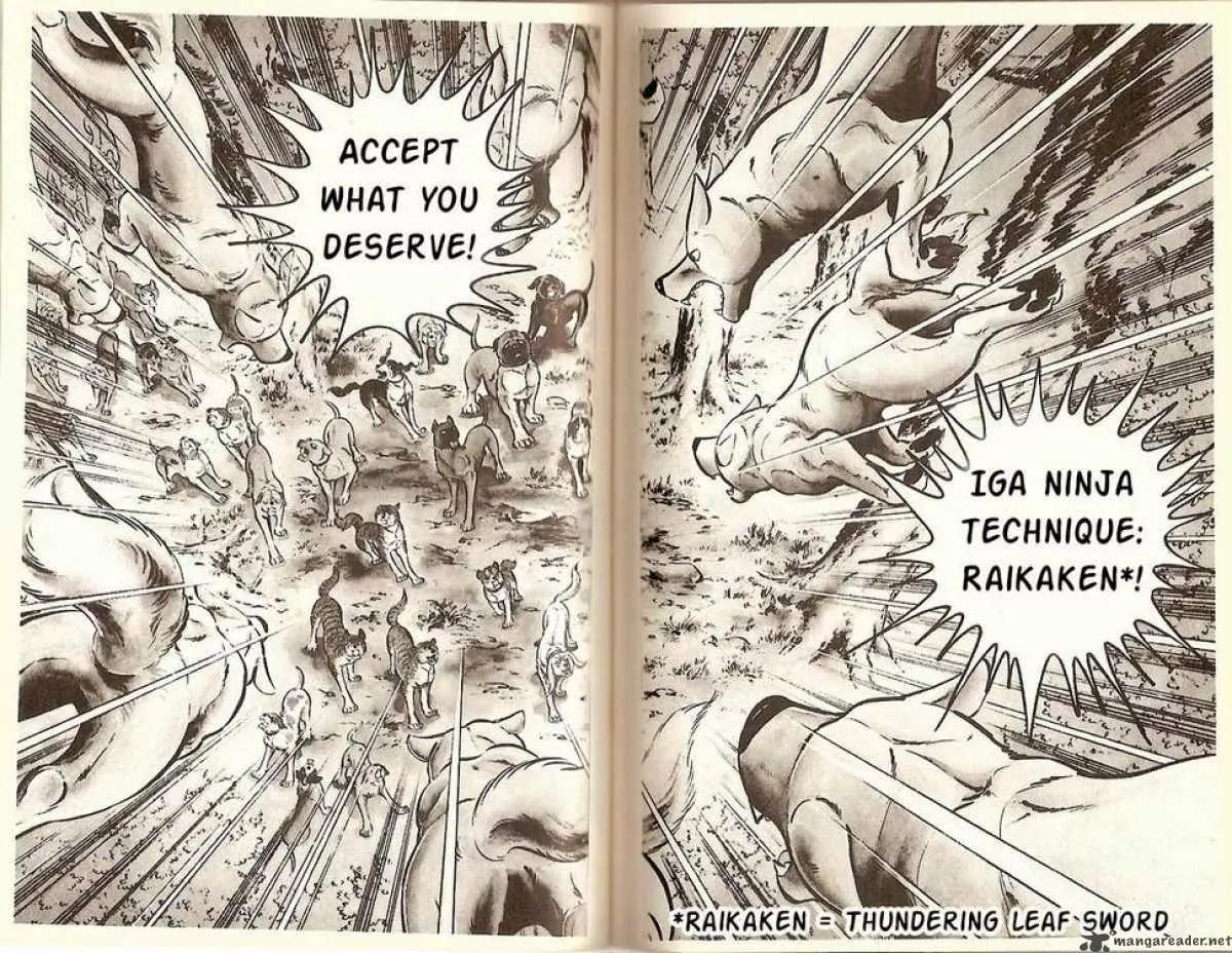 Ginga Nagareboshi Gin Chapter 5.4 page 14 - Vol.5 Chapter 4: Enter Akame - The Ninja Dog