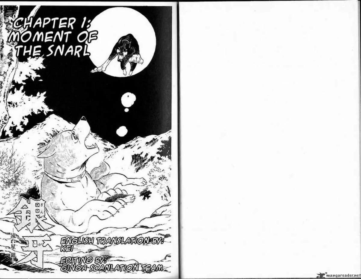 Ginga Nagareboshi Gin Chapter 8.1 page 1 - Vol.8 Chapter 1: Moment of the Snarl