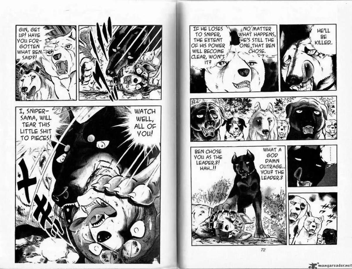 Ginga Nagareboshi Gin Chapter 8.1 page 35 - Vol.8 Chapter 1: Moment of the Snarl