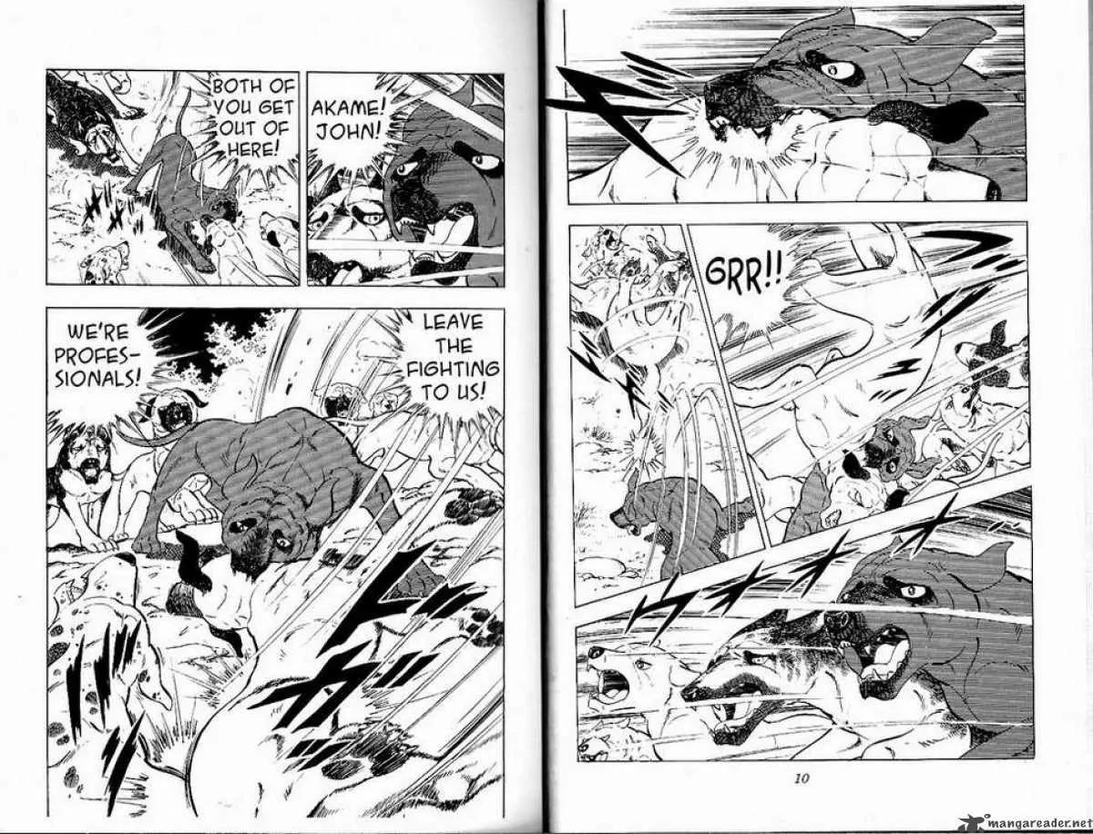 Ginga Nagareboshi Gin Chapter 8.1 page 4 - Vol.8 Chapter 1: Moment of the Snarl