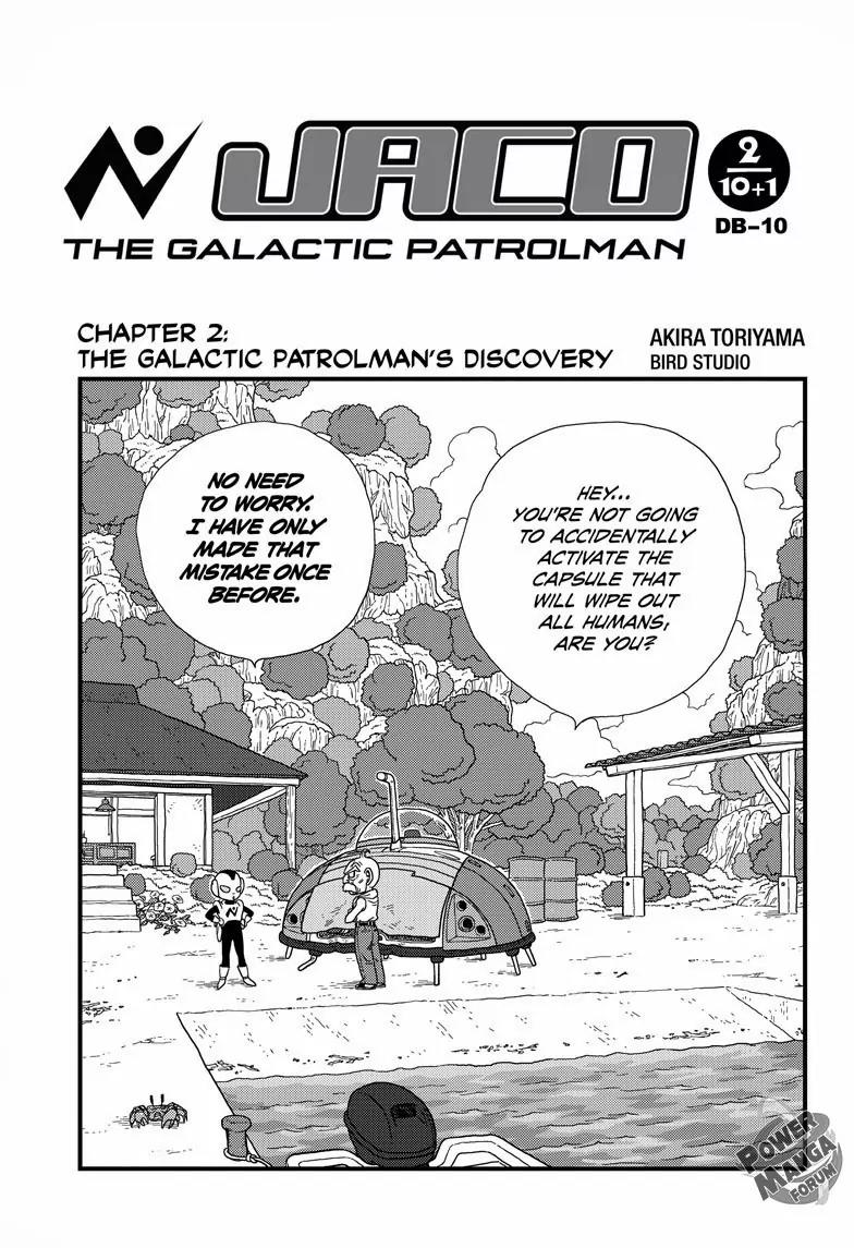 Ginga Patrol Jako Chapter 2 page 2 - Chapter 2: The Galactic Patrolman's Discovery