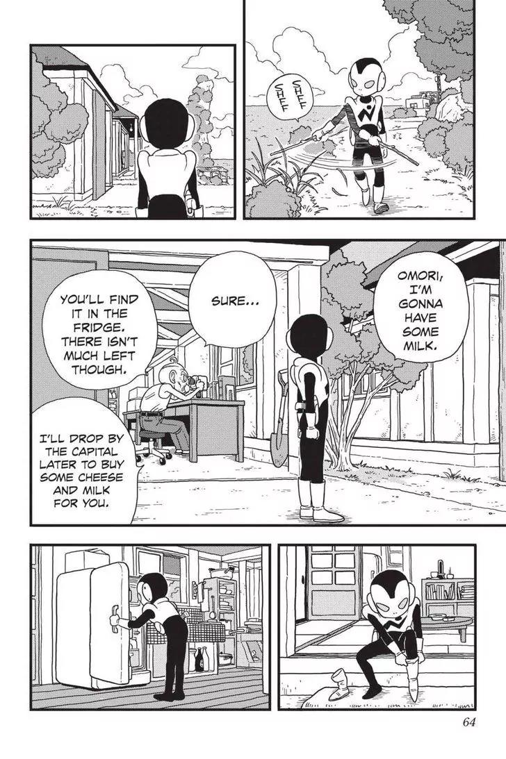 Ginga Patrol Jako Chapter 3 page 8 - Chapter 3: The Galactic Patrolman's Spaceship