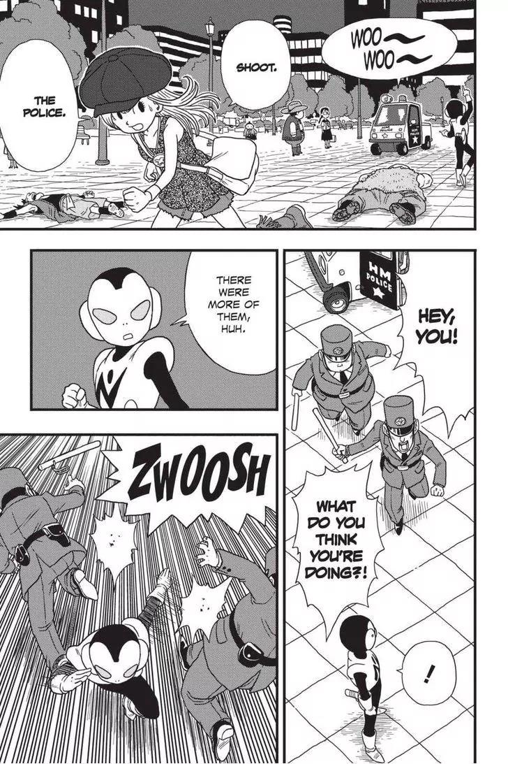 Ginga Patrol Jako Chapter 5 page 13 - Chapter 5: The Galactic Patrolman's Enforcement