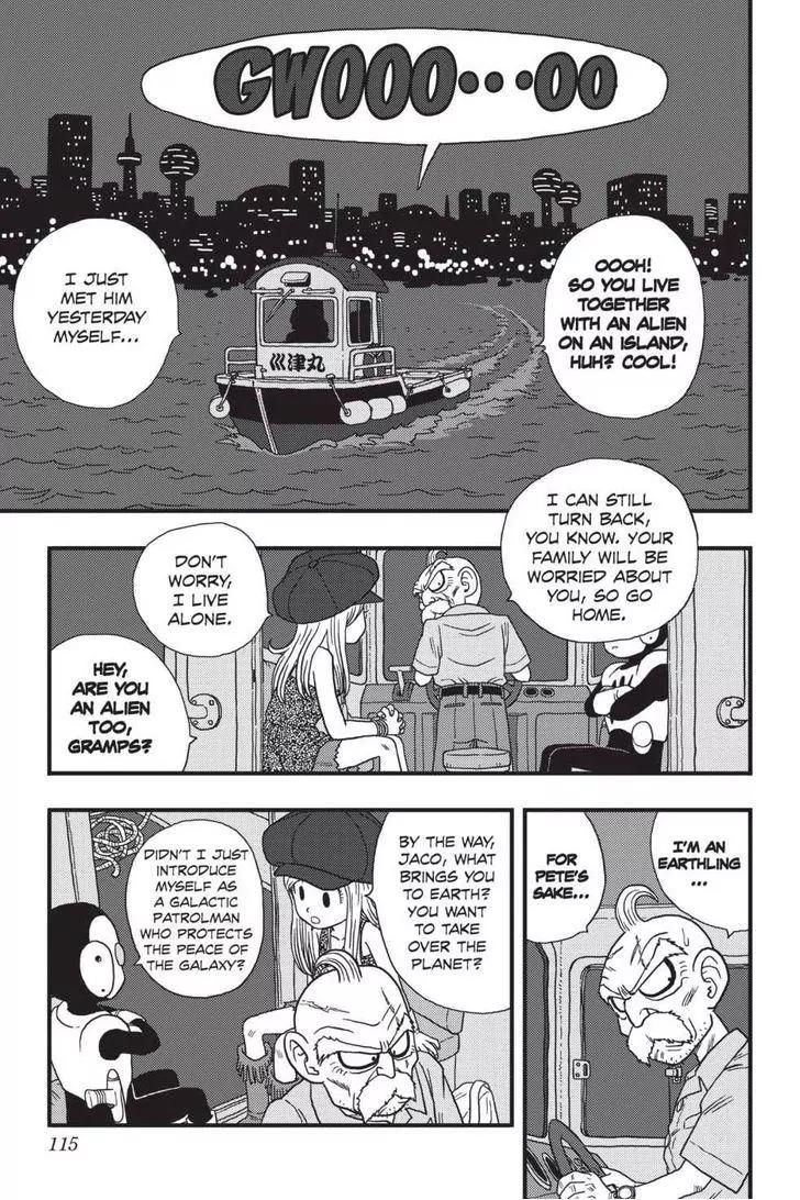 Ginga Patrol Jako Chapter 6 page 11 - Chapter 6: The Galactic Patrolman and Tights