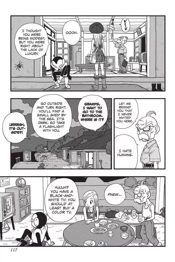 Ginga Patrol Jako Chapter 6 page 13 - Chapter 6: The Galactic Patrolman and Tights