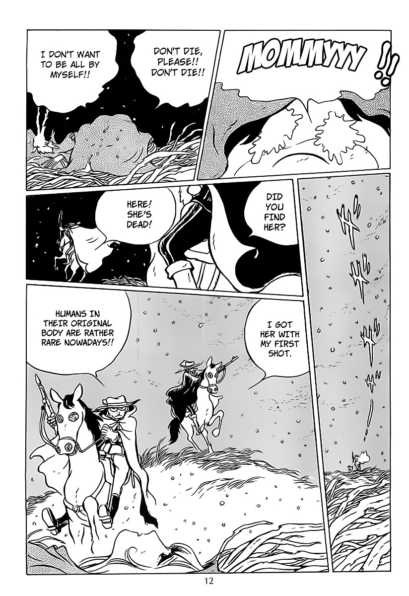 Ginga Tetsudou 999 Chapter 1.2 page 12 - Chapter 1 v2 : The Ballad of Departure