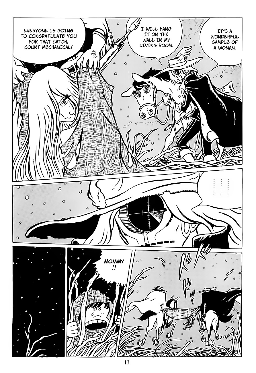 Ginga Tetsudou 999 Chapter 1.2 page 13 - Chapter 1 v2 : The Ballad of Departure