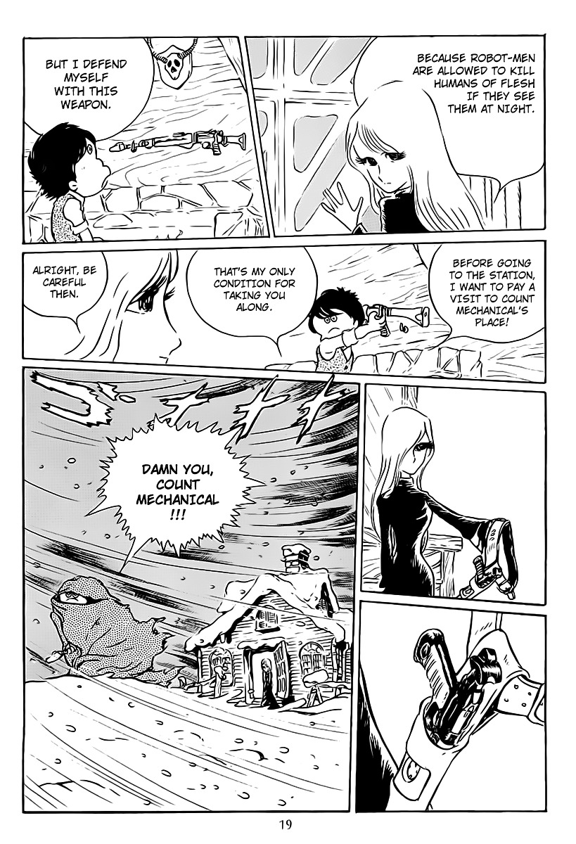 Ginga Tetsudou 999 Chapter 1.2 page 19 - Chapter 1 v2 : The Ballad of Departure