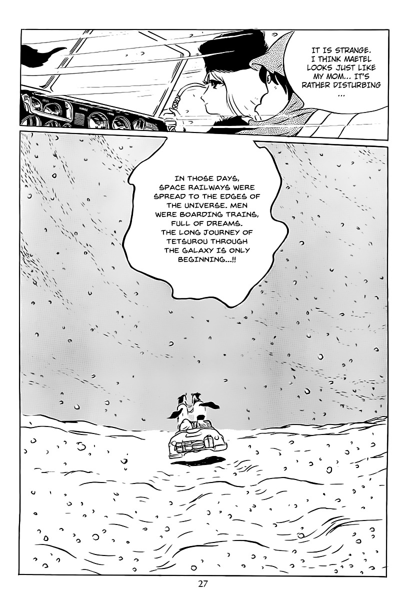Ginga Tetsudou 999 Chapter 1.2 page 27 - Chapter 1 v2 : The Ballad of Departure