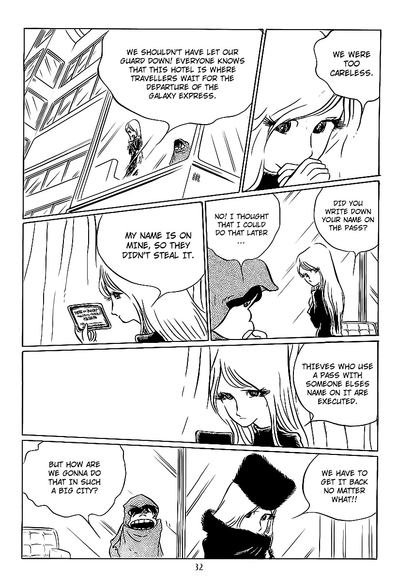 Ginga Tetsudou 999 Chapter 1.2 page 32 - Chapter 1 v2 : The Ballad of Departure