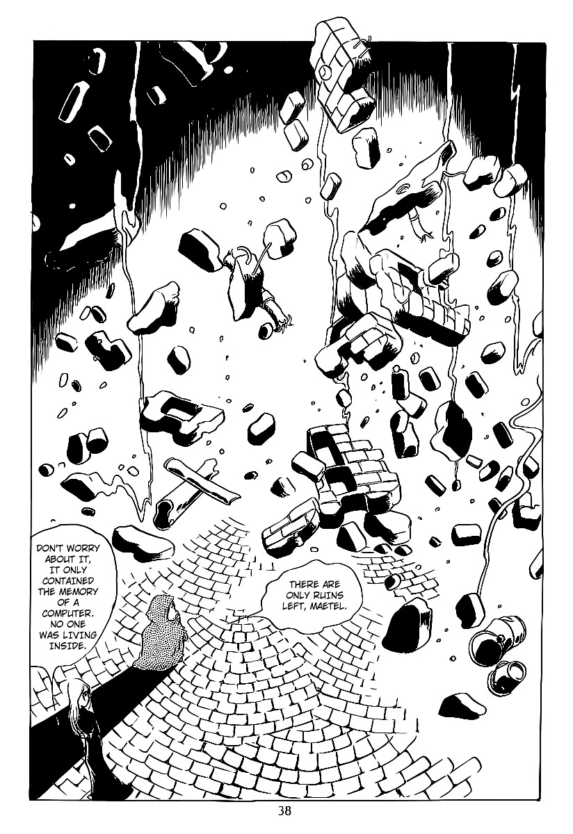 Ginga Tetsudou 999 Chapter 1.2 page 38 - Chapter 1 v2 : The Ballad of Departure