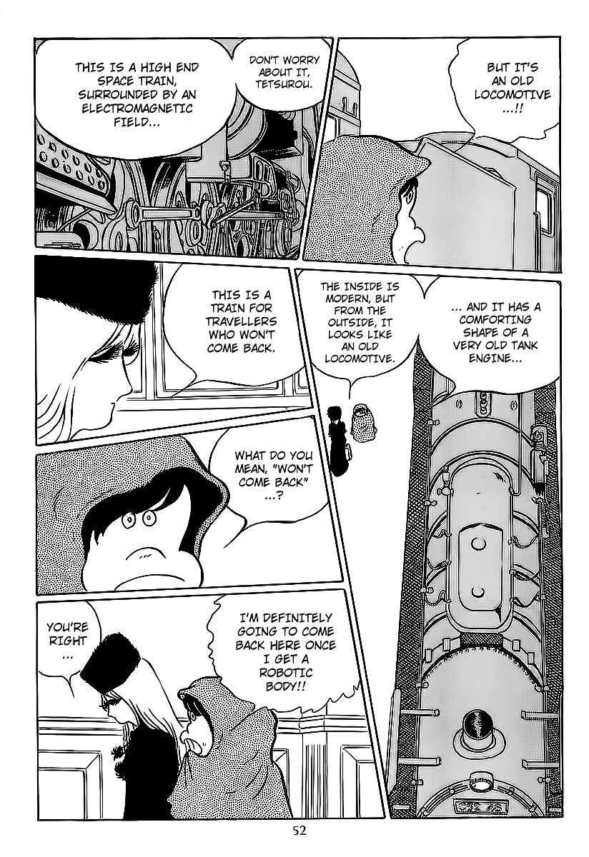 Ginga Tetsudou 999 Chapter 1.2 page 52 - Chapter 1 v2 : The Ballad of Departure