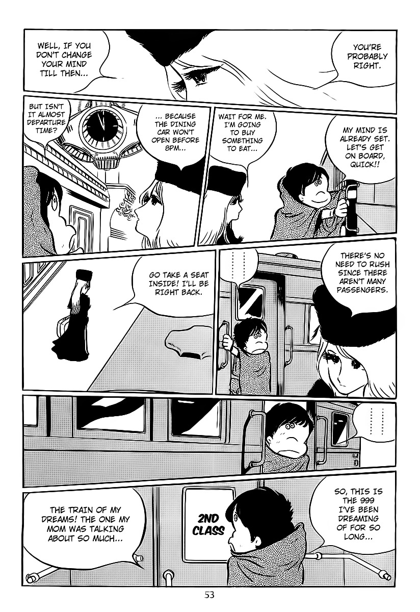 Ginga Tetsudou 999 Chapter 1.2 page 53 - Chapter 1 v2 : The Ballad of Departure