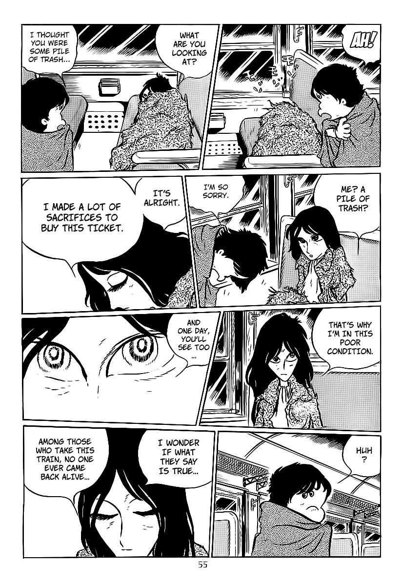 Ginga Tetsudou 999 Chapter 1.2 page 55 - Chapter 1 v2 : The Ballad of Departure