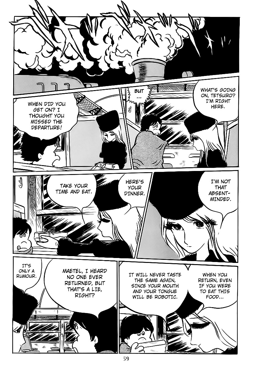 Ginga Tetsudou 999 Chapter 1.2 page 59 - Chapter 1 v2 : The Ballad of Departure