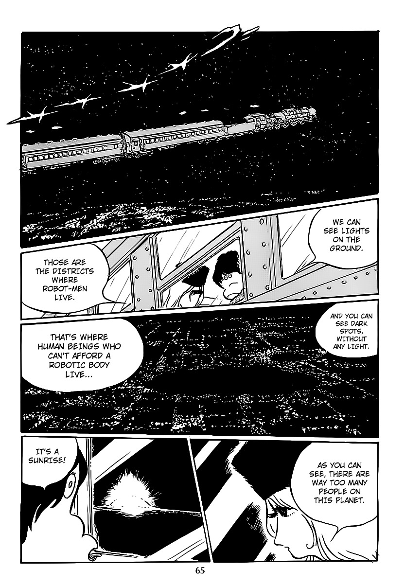 Ginga Tetsudou 999 Chapter 1.2 page 64 - Chapter 1 v2 : The Ballad of Departure