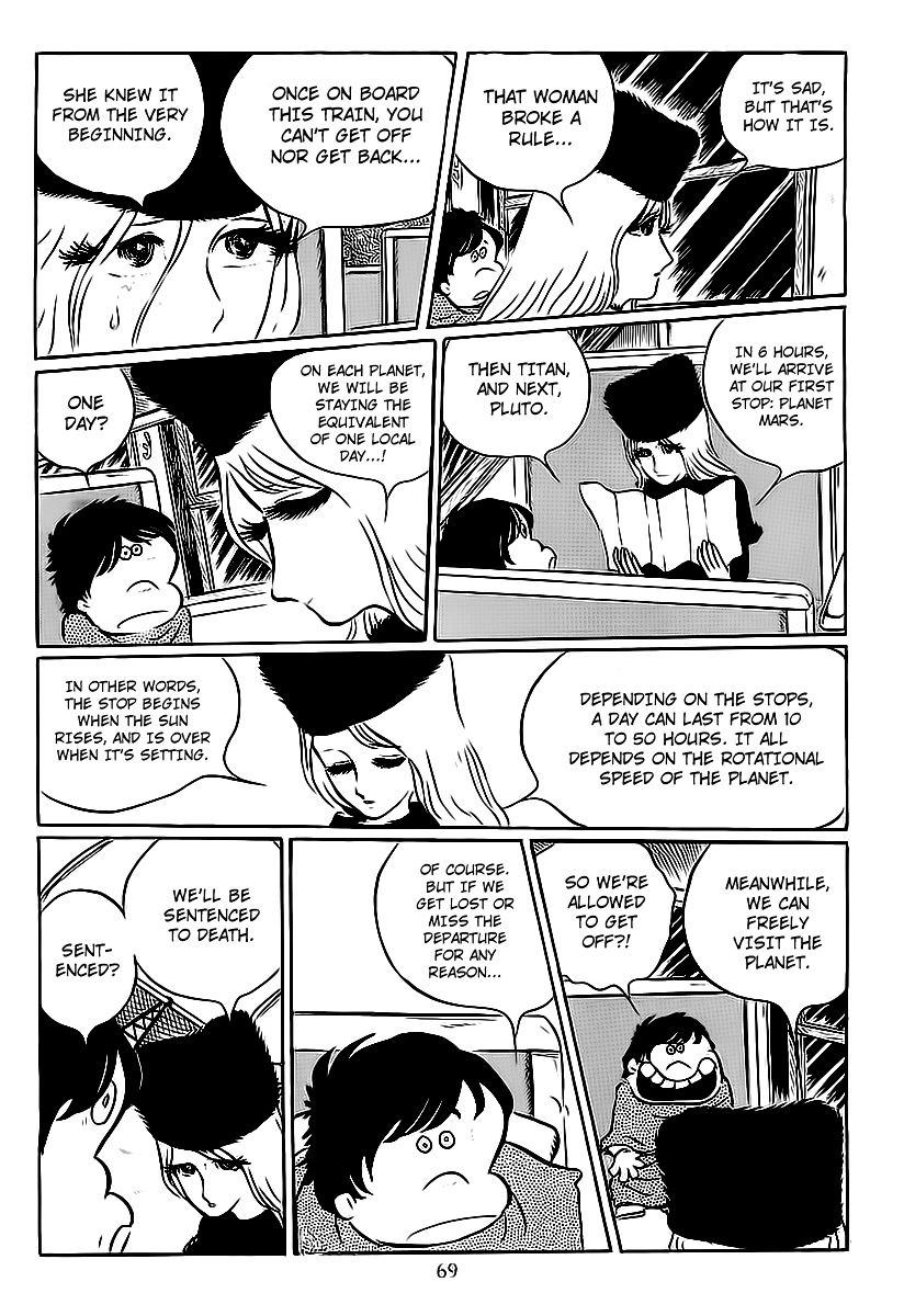 Ginga Tetsudou 999 Chapter 1.2 page 68 - Chapter 1 v2 : The Ballad of Departure