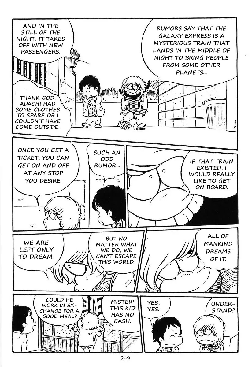 Ginga Tetsudou 999 Chapter 10 page 22 - Chapter 10: Illusion World of 4 and 1/2 Mats