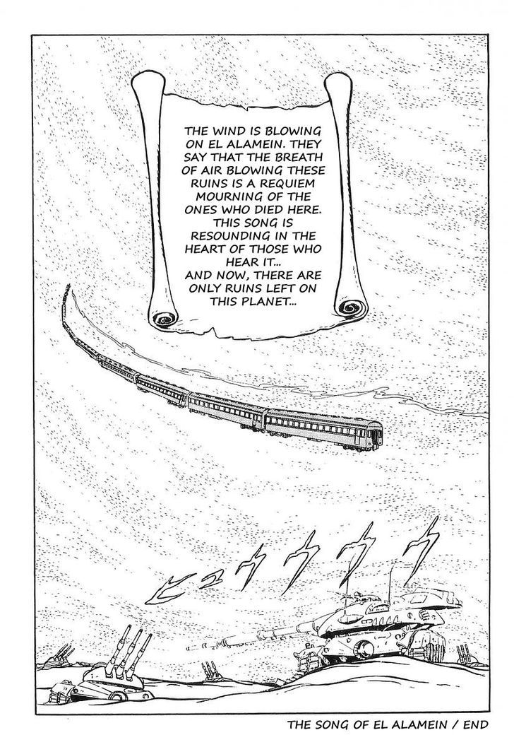 Ginga Tetsudou 999 Chapter 11 page 18 - Chapter 11 : The Song of El Alamein