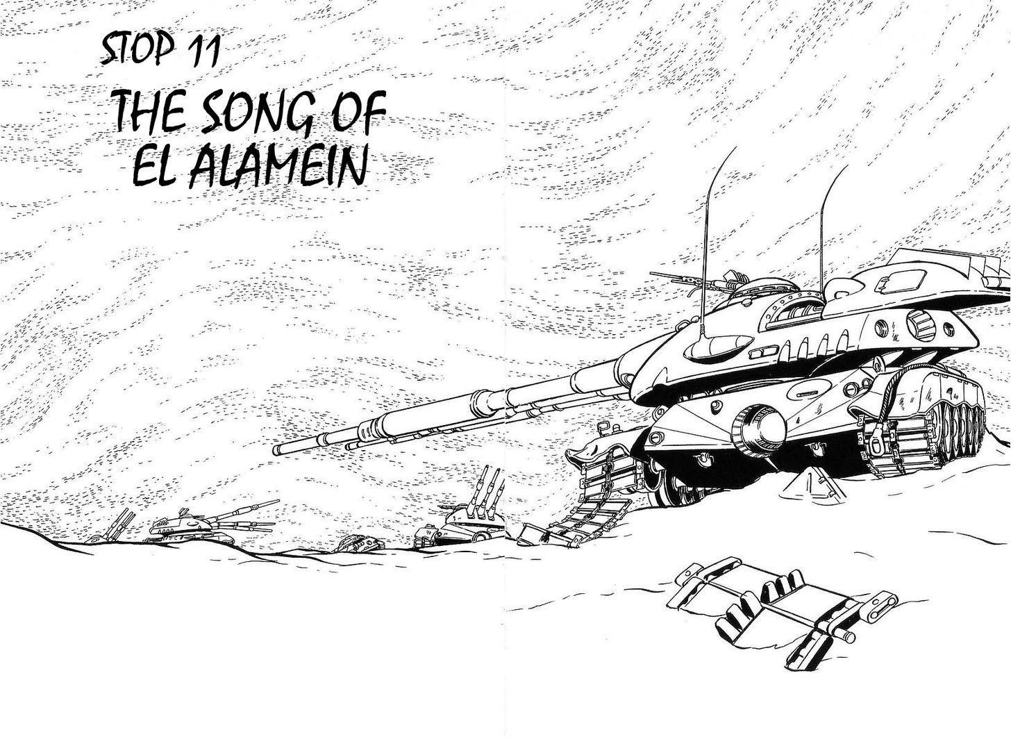 Ginga Tetsudou 999 Chapter 11 page 3 - Chapter 11 : The Song of El Alamein