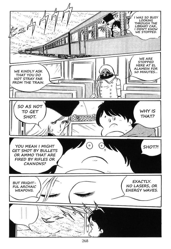 Ginga Tetsudou 999 Chapter 11 page 4 - Chapter 11 : The Song of El Alamein