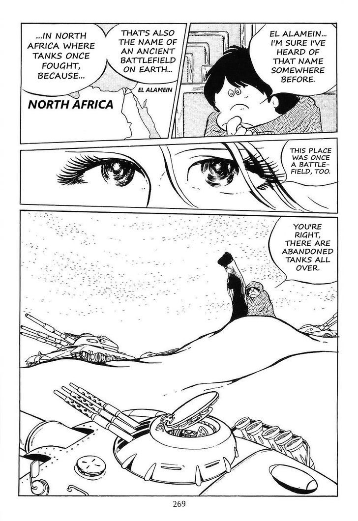 Ginga Tetsudou 999 Chapter 11 page 5 - Chapter 11 : The Song of El Alamein
