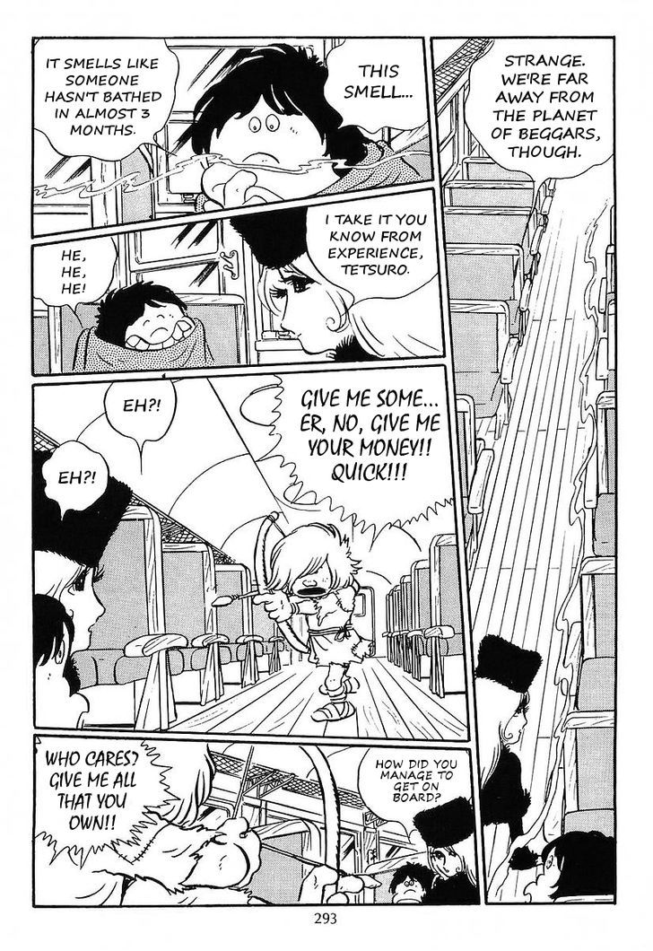 Ginga Tetsudou 999 Chapter 12 page 11 - Chapter 12 : Planet of 1,765,000,000 Beggars