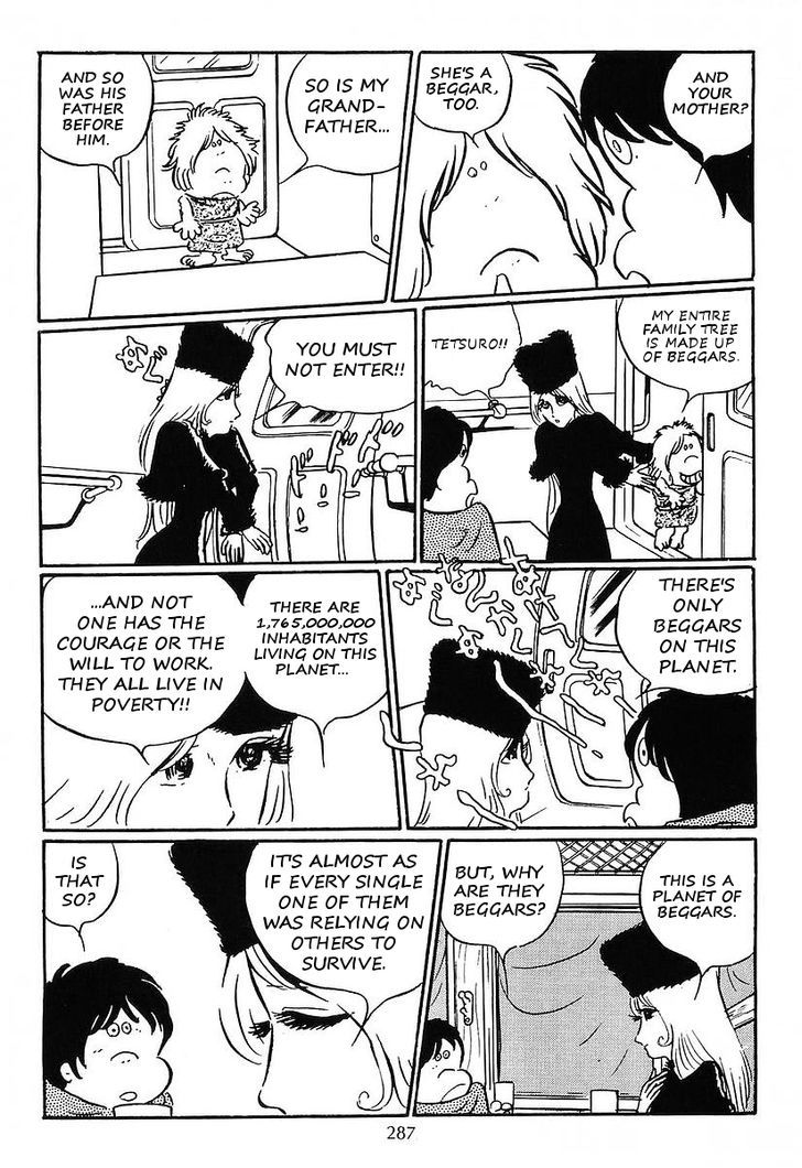 Ginga Tetsudou 999 Chapter 12 page 5 - Chapter 12 : Planet of 1,765,000,000 Beggars