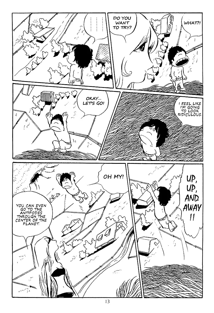 Ginga Tetsudou 999 Chapter 13 page 13 - Chapter 13: Giant Cows in Space Pastures
