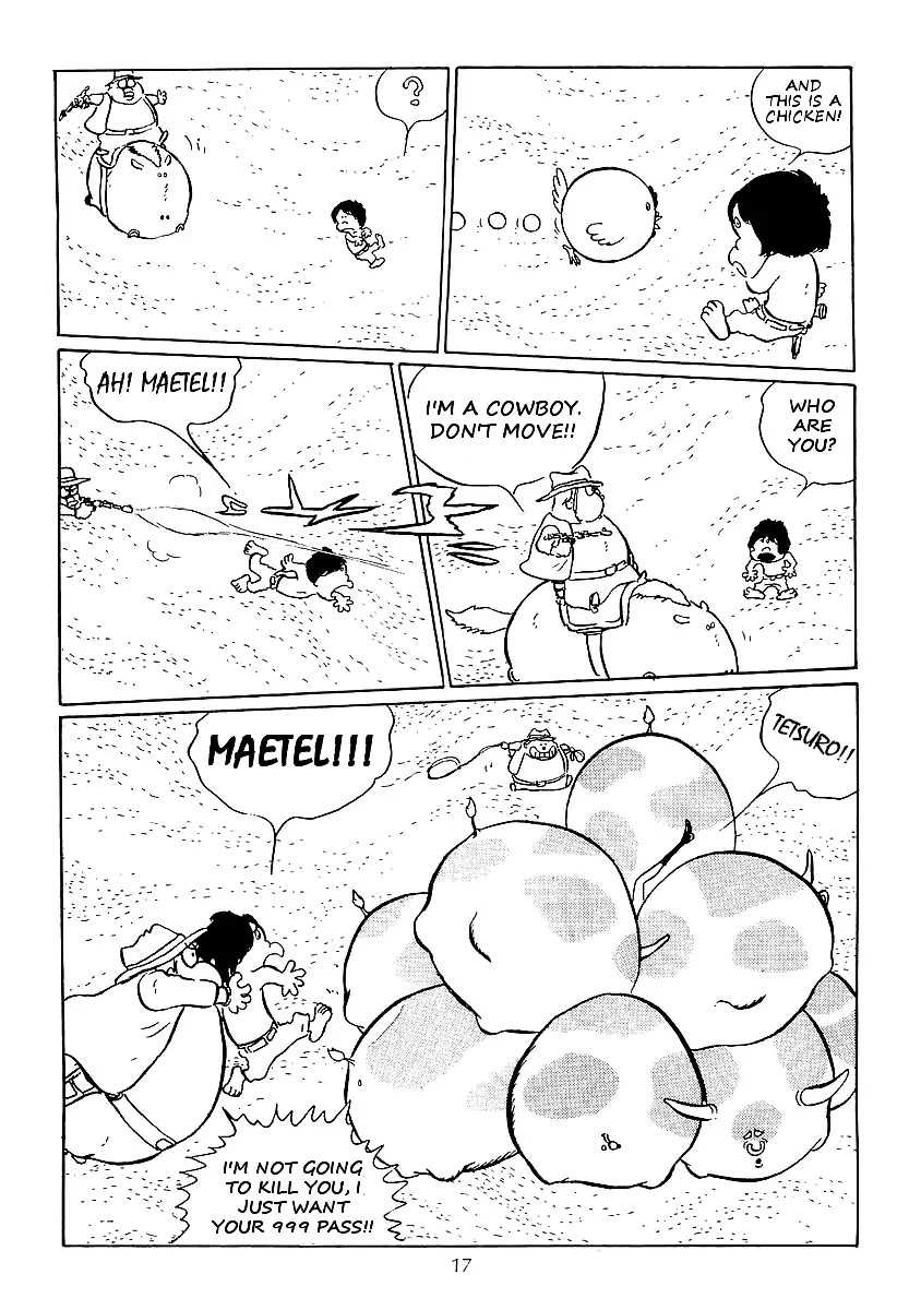 Ginga Tetsudou 999 Chapter 13 page 17 - Chapter 13: Giant Cows in Space Pastures